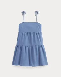 The Gauze Mini Tiered Dress