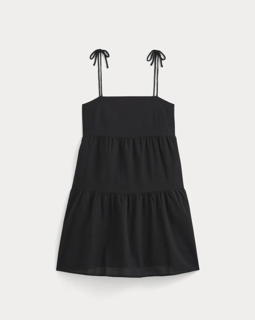 The Gauze Mini Tiered Dress
