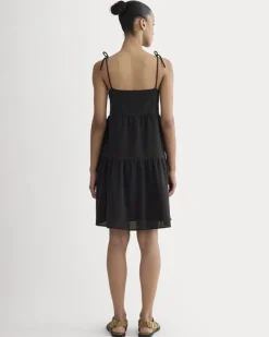 The Gauze Mini Tiered Dress