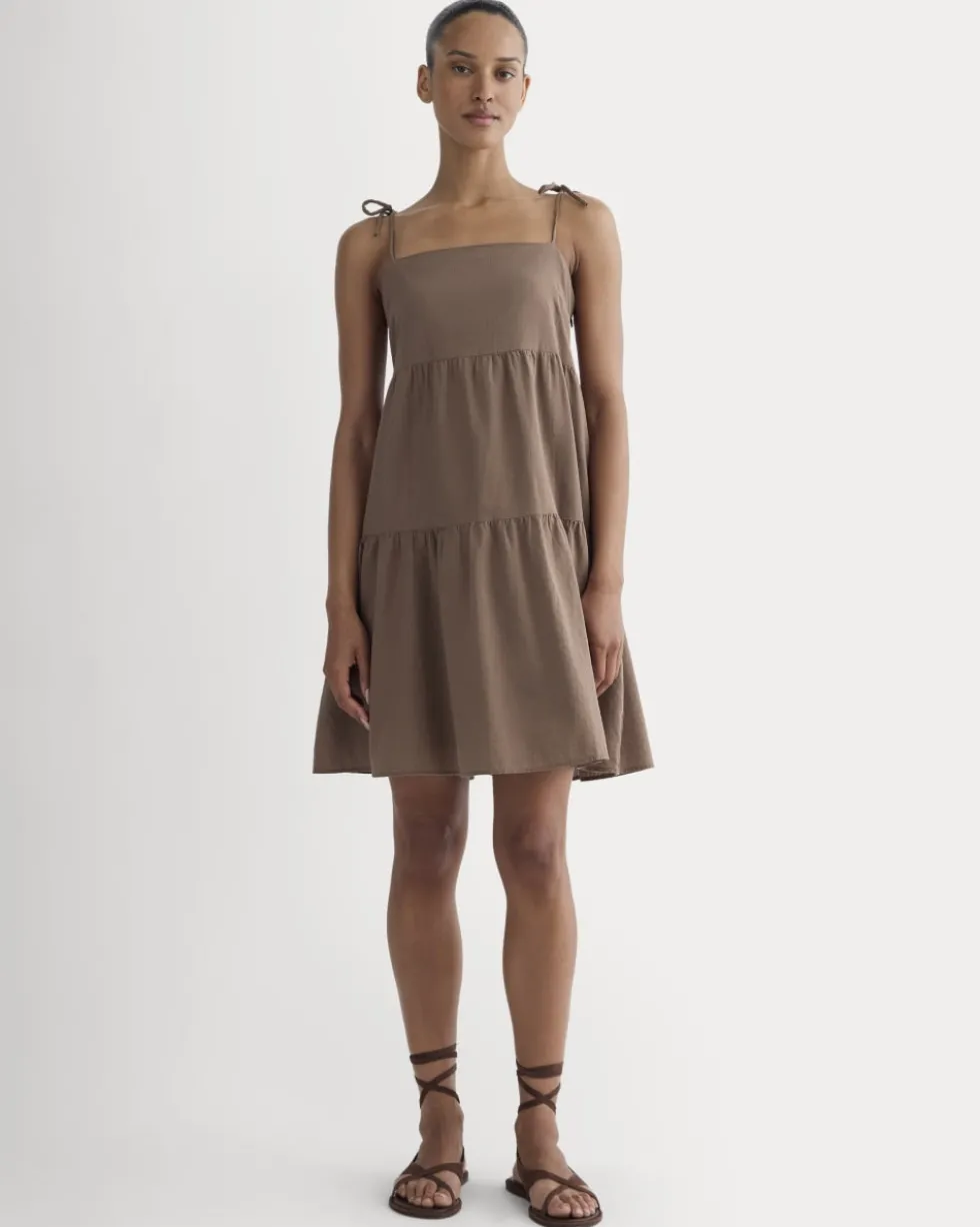 The Gauze Mini Tiered Dress