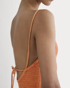 The Gauze Open-Back Dress