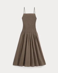 The Gauze Open-Back Dress