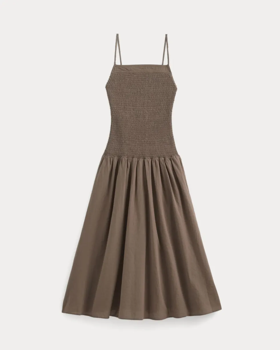 The Gauze Open-Back Dress