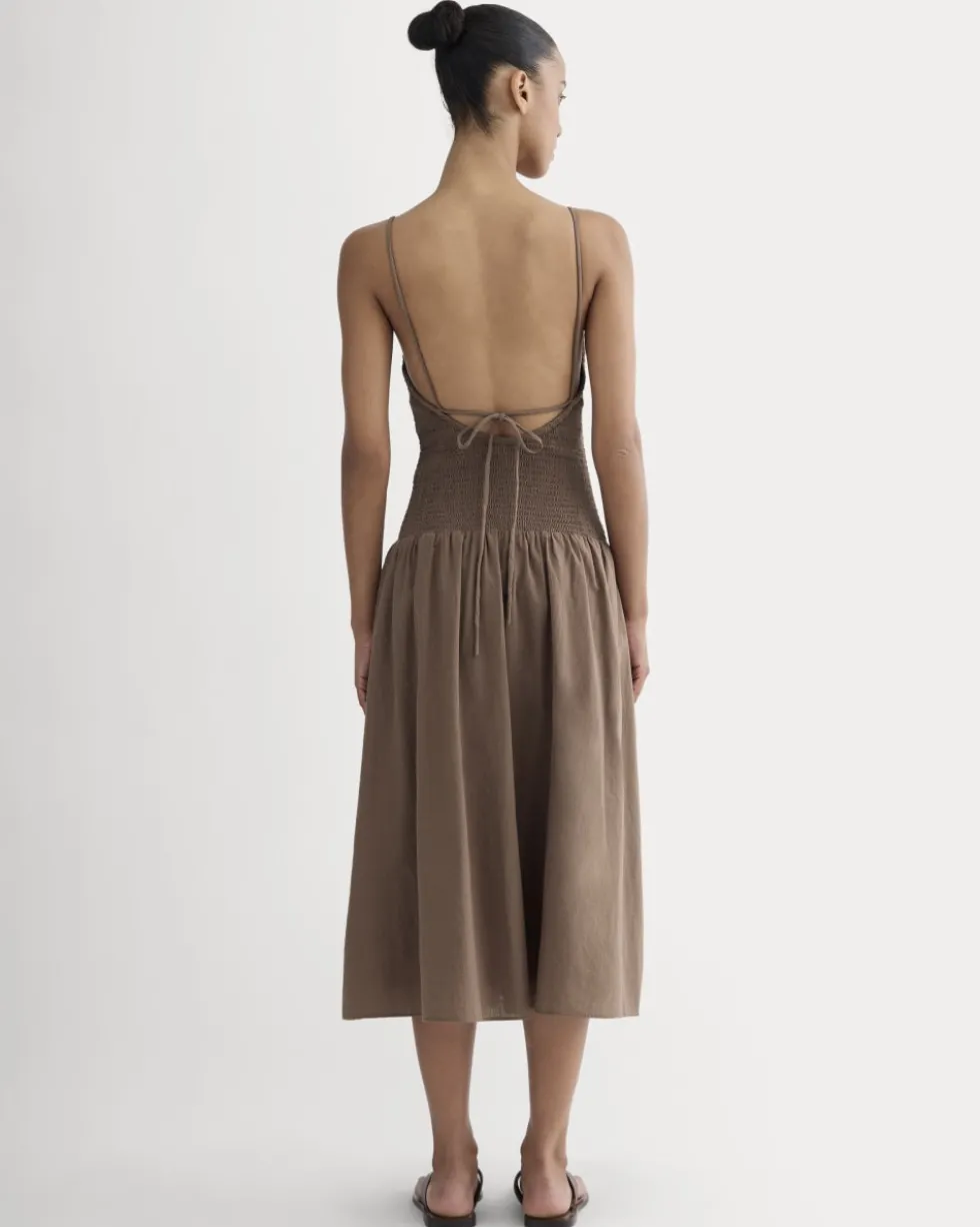 The Gauze Open-Back Dress
