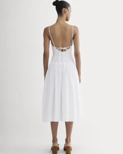 The Gauze Open-Back Dress