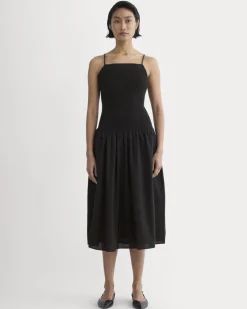 The Gauze Open-Back Dress