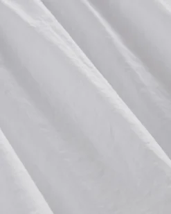 The Gauze Puff-Sleeve Mini Dress