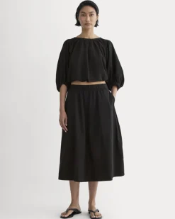 The Gauze Tiered Skirt
