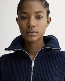 The Half-Zip in Everyday Cotton