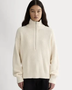 The Half-Zip in Everyday Cotton
