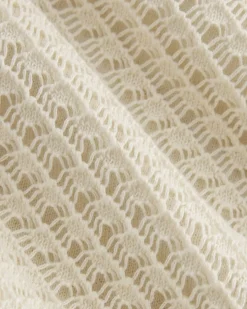 The Lace Knit Mini Dress