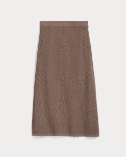 The Lace Knit Skirt