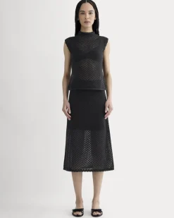 The Lace Knit Skirt