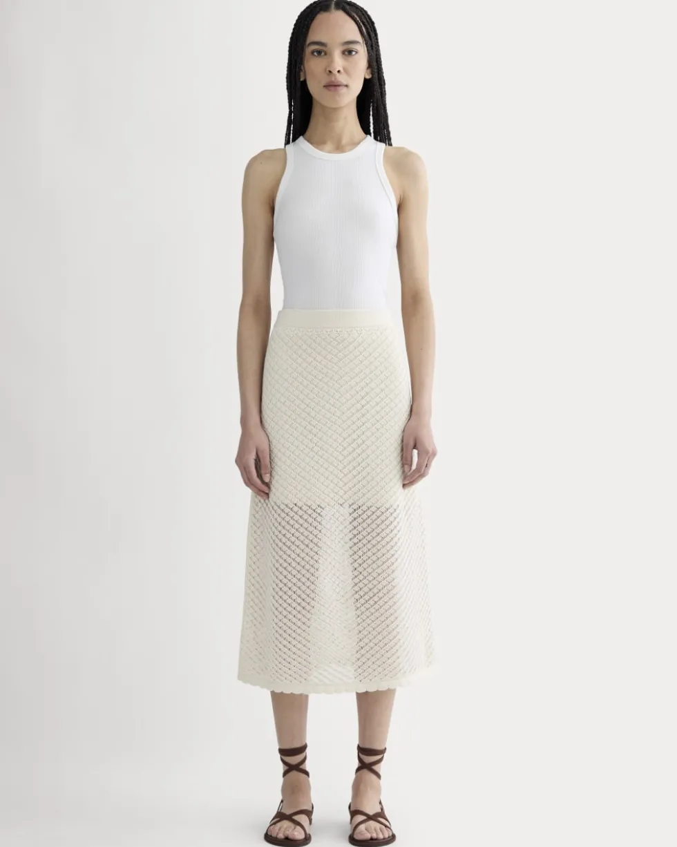 The Lace Knit Skirt