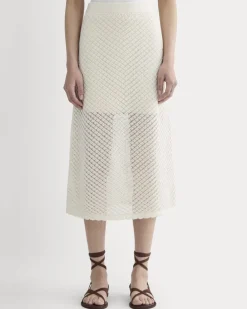 The Lace Knit Skirt