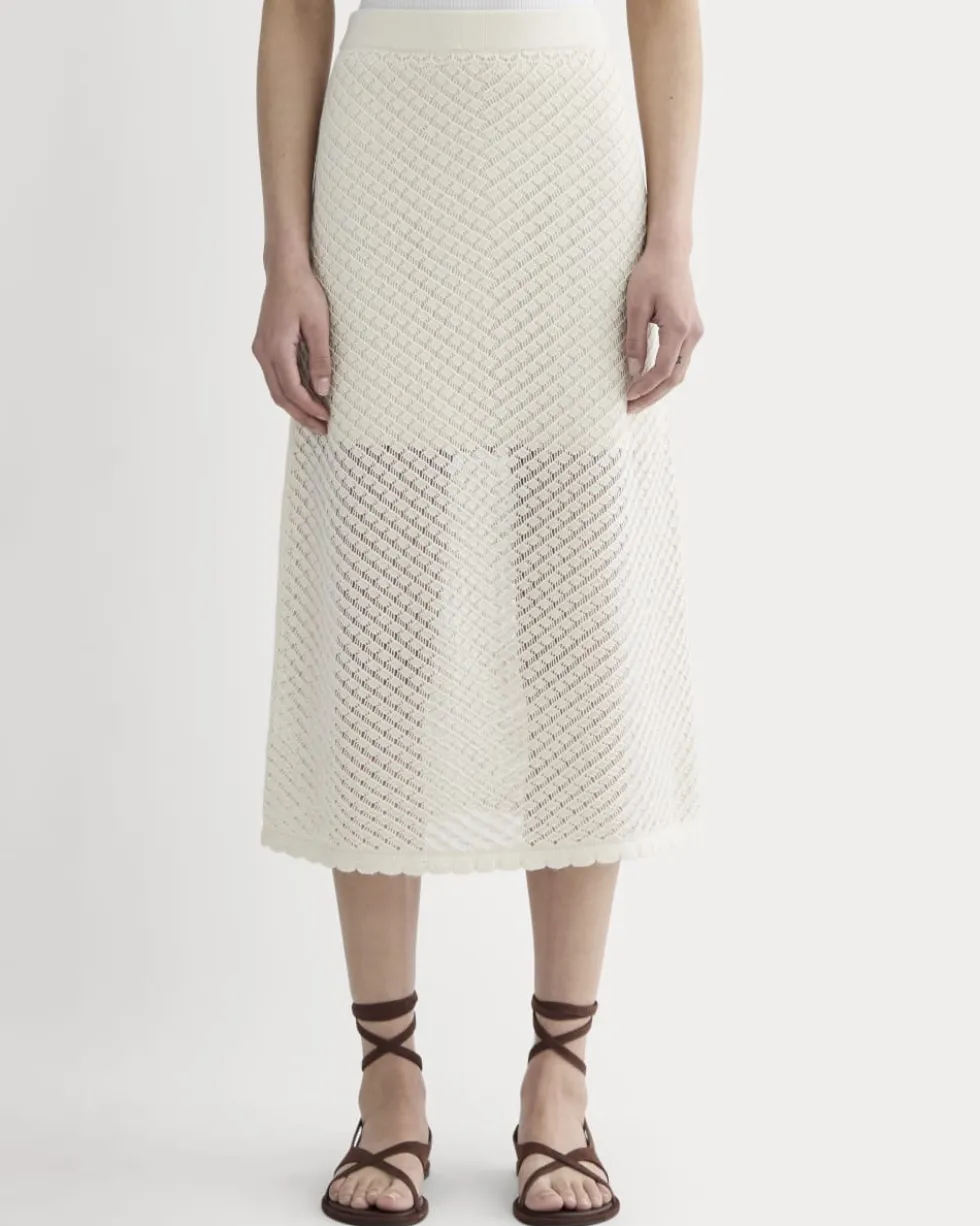 The Lace Knit Skirt