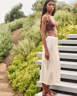 The Lace Knit Skirt