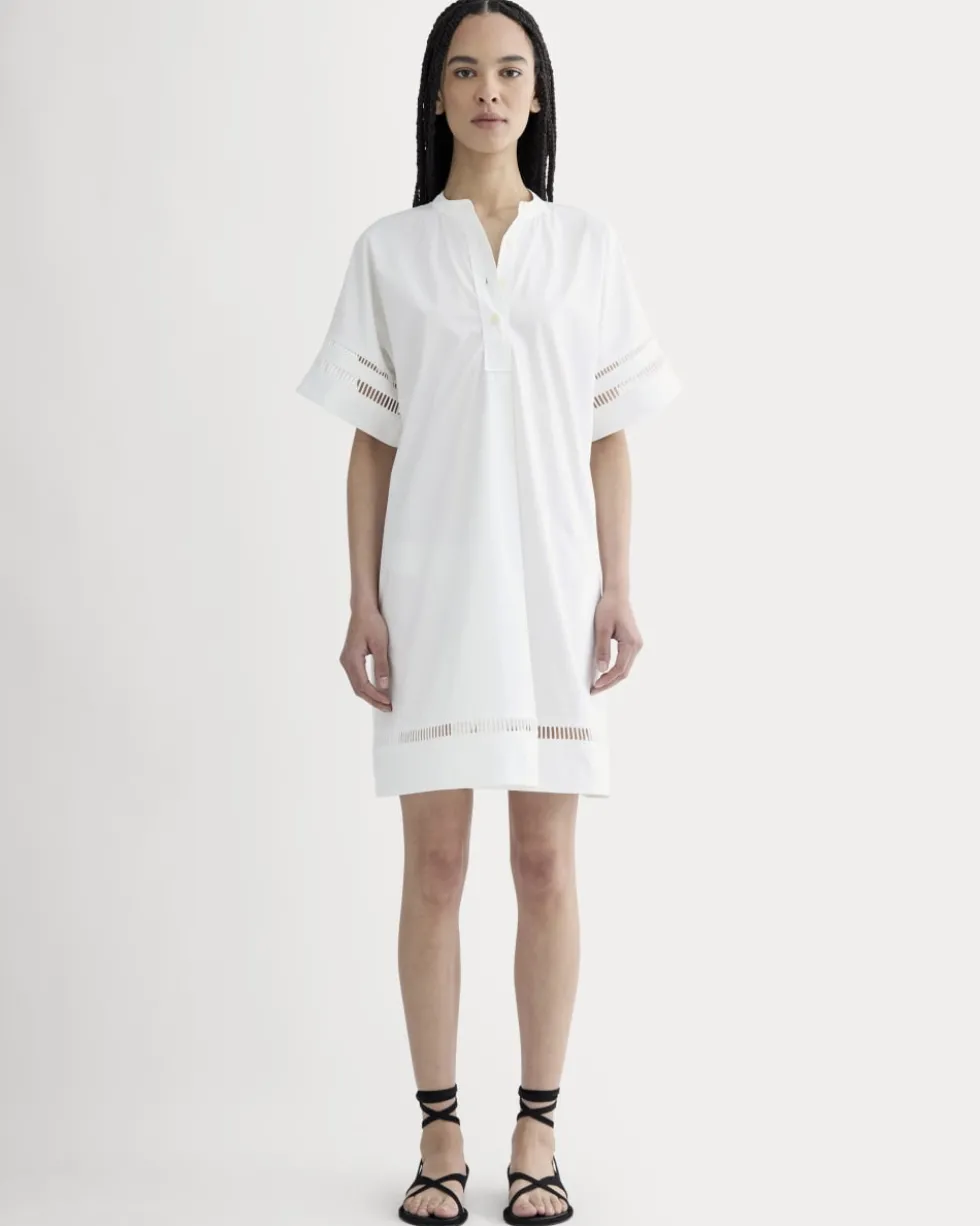 The Lace Trim Popover Dress