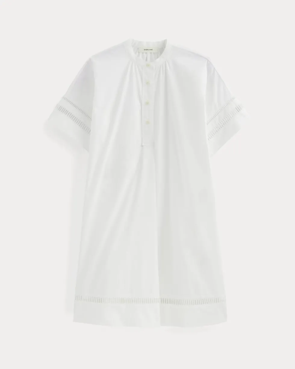 The Lace Trim Popover Dress