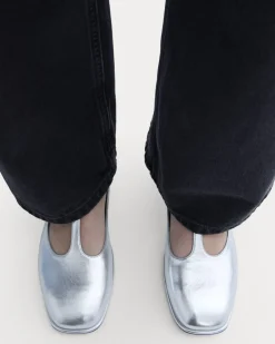 The Leather T-Strap Flat