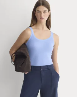 The Light Ribbed Cami in Ultrasoft Merino