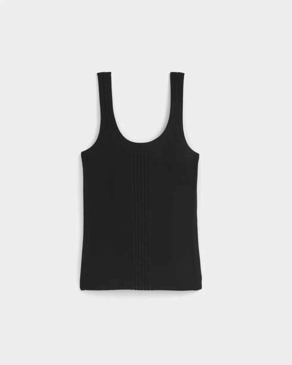 The Light Ribbed Cami in Ultrasoft Merino