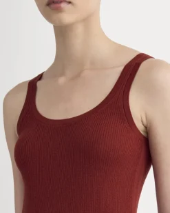 The Light Ribbed Cami in Ultrasoft Merino