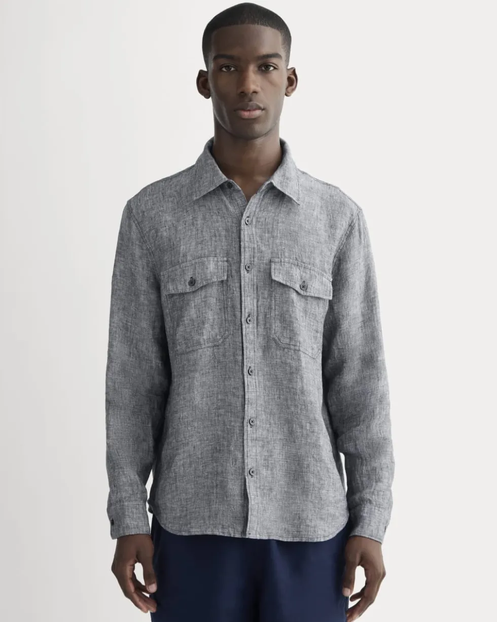 The Linen Utility Shirt