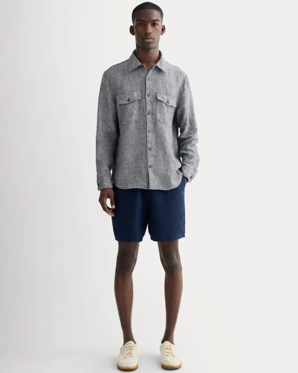 The Linen Utility Shirt