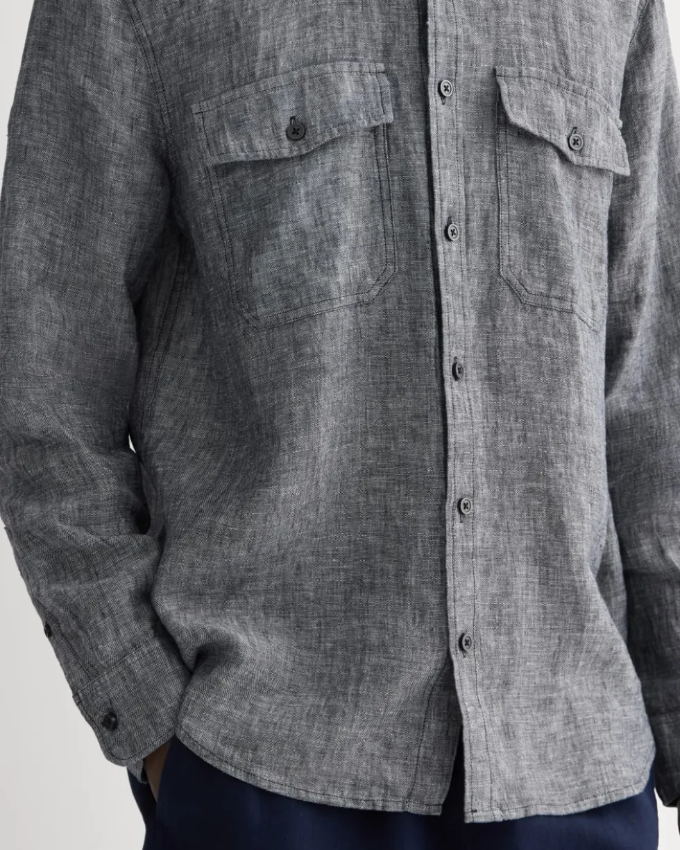 The Linen Utility Shirt
