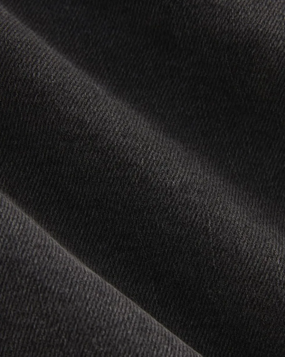 The Long A-Line Denim Short