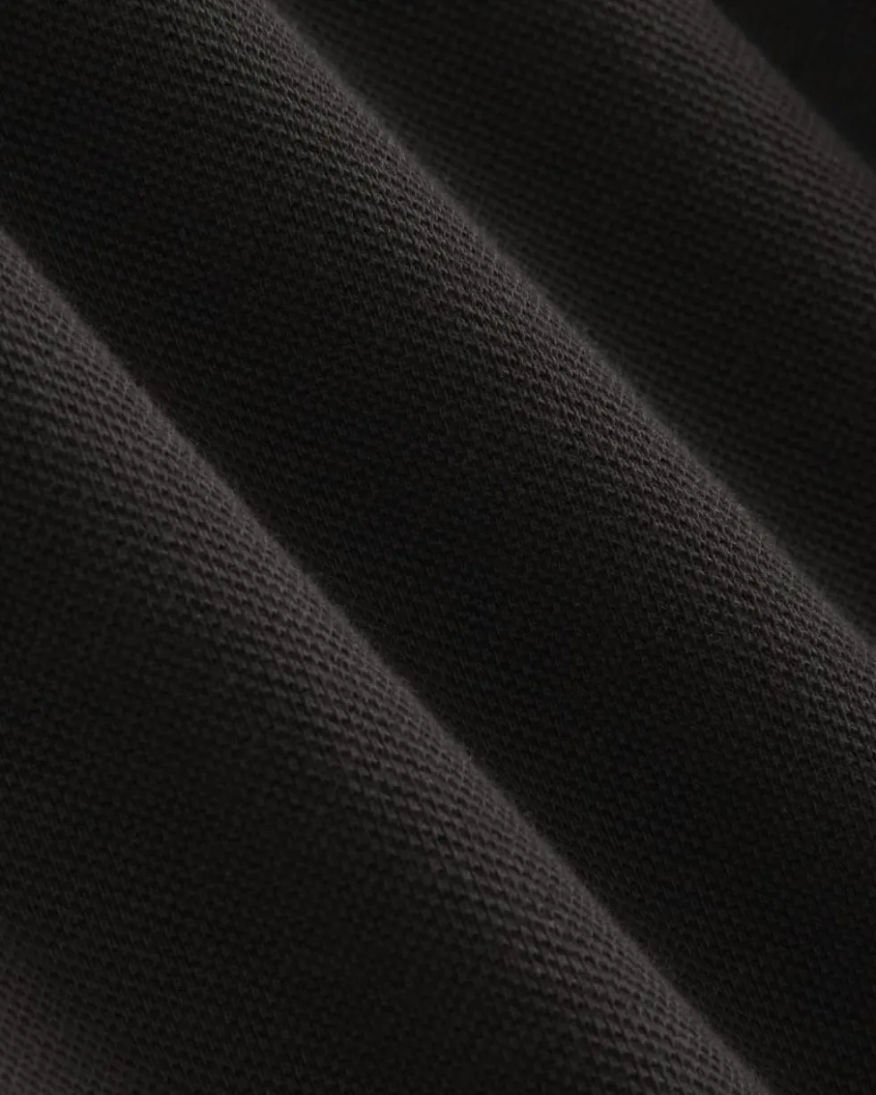 The Long-Sleeve Pique Polo