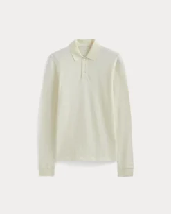 The Long-Sleeve Pique Polo