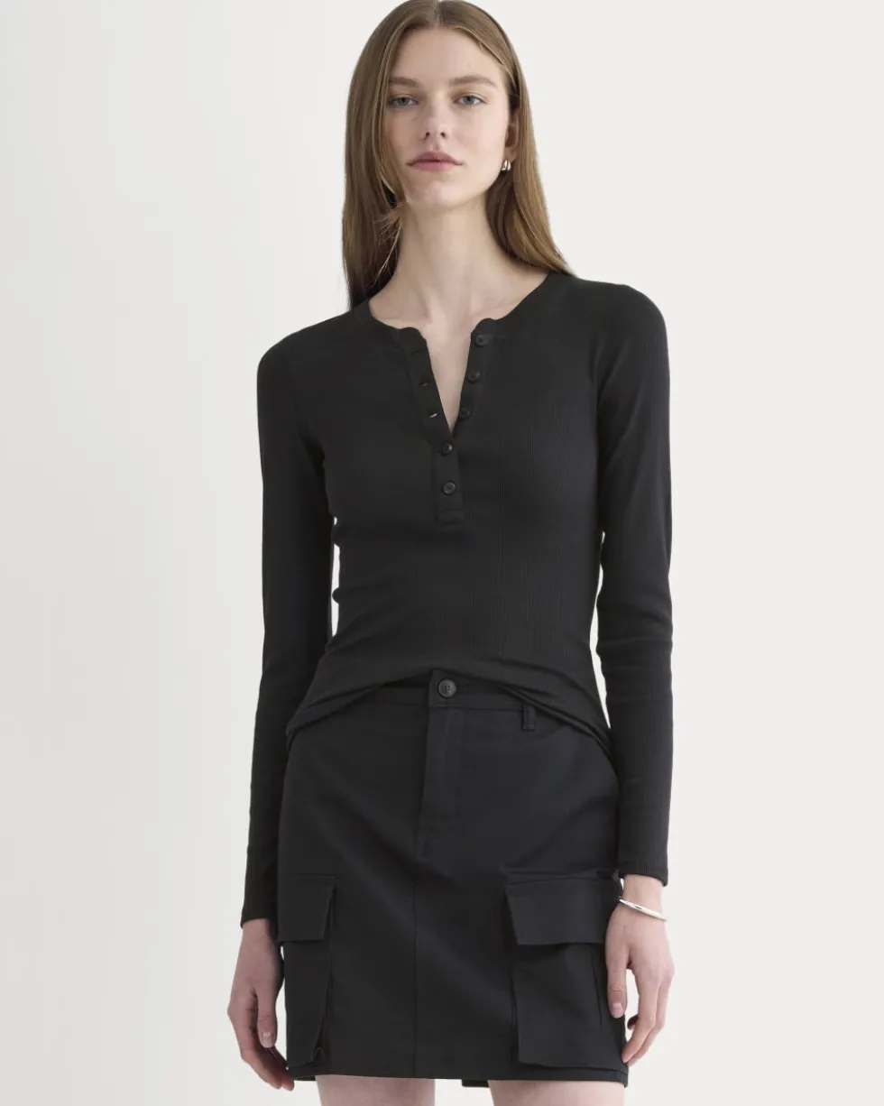 The Luxe Rib Henley