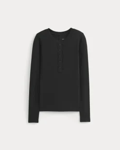 The Luxe Rib Henley