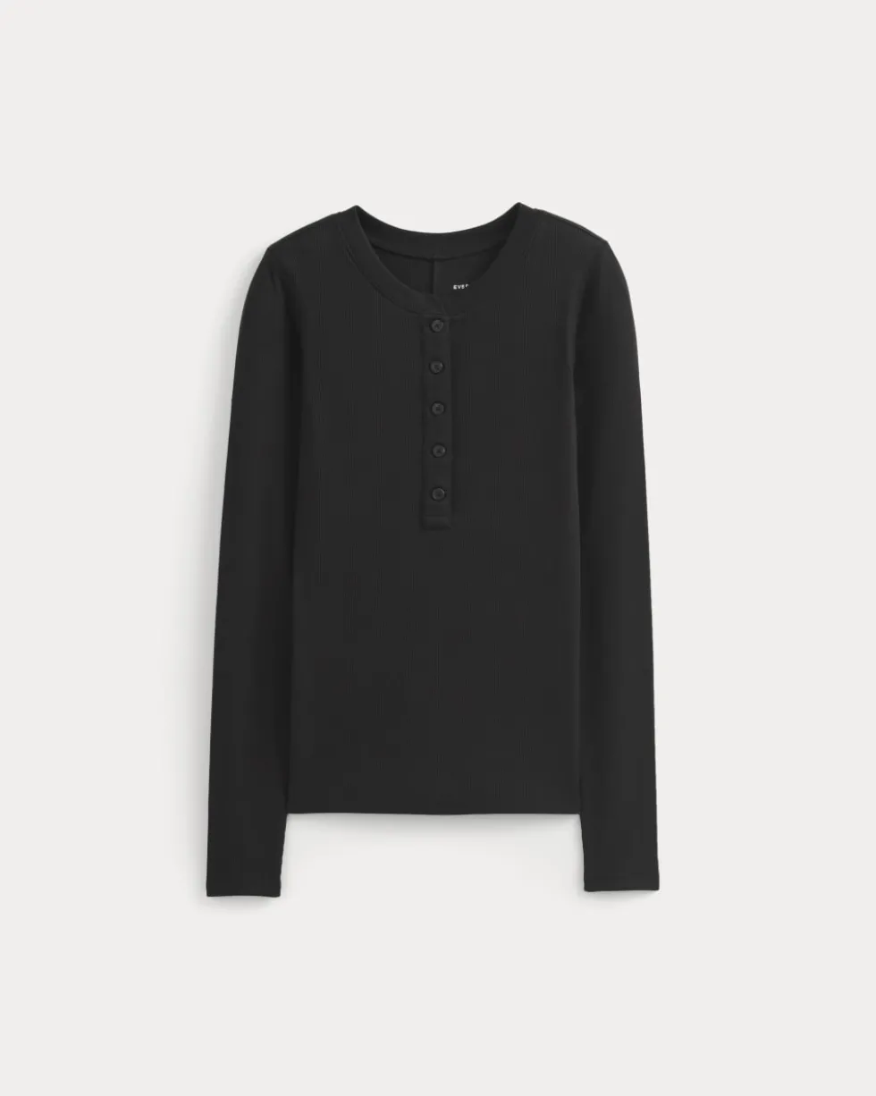 The Luxe Rib Henley