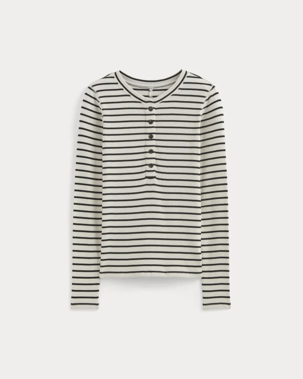 The Luxe Rib Henley