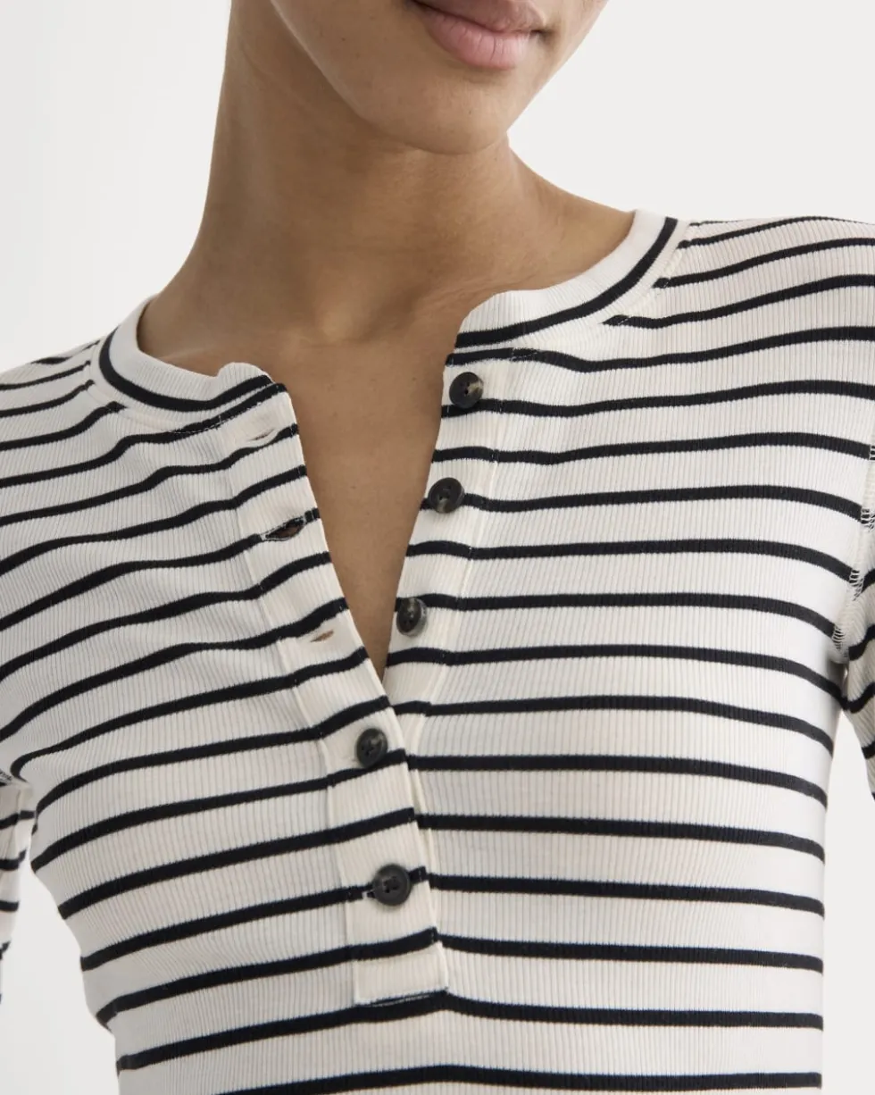 The Luxe Rib Henley