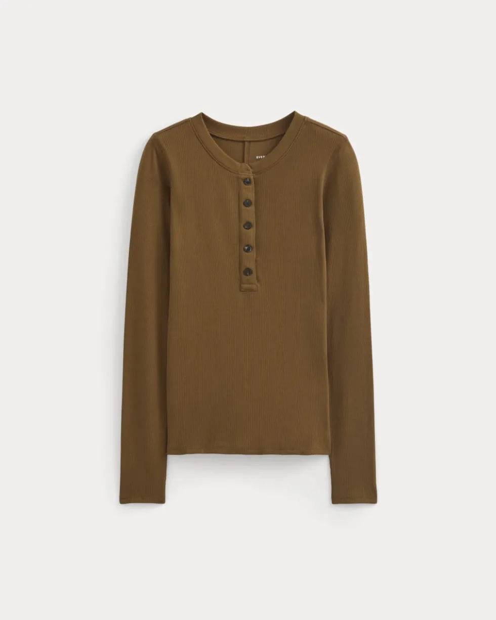 The Luxe Rib Henley