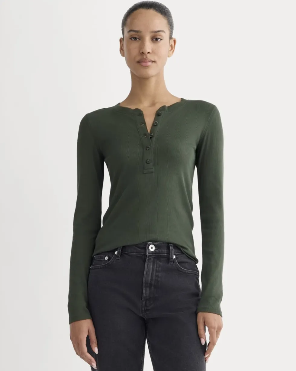 The Luxe Rib Henley