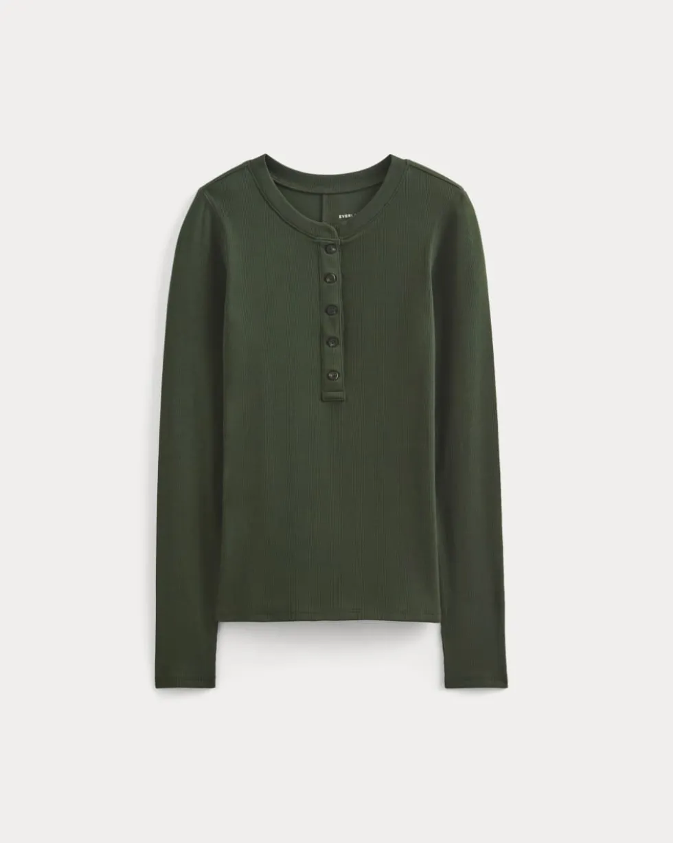 The Luxe Rib Henley