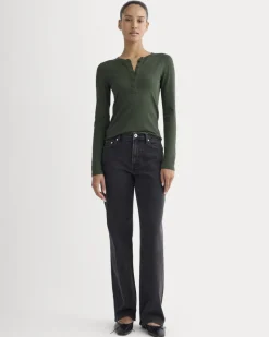 The Luxe Rib Henley