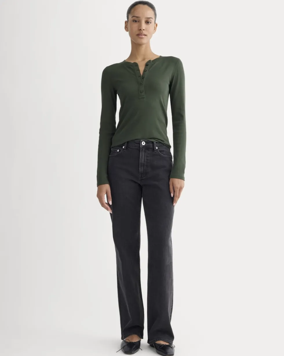 The Luxe Rib Henley