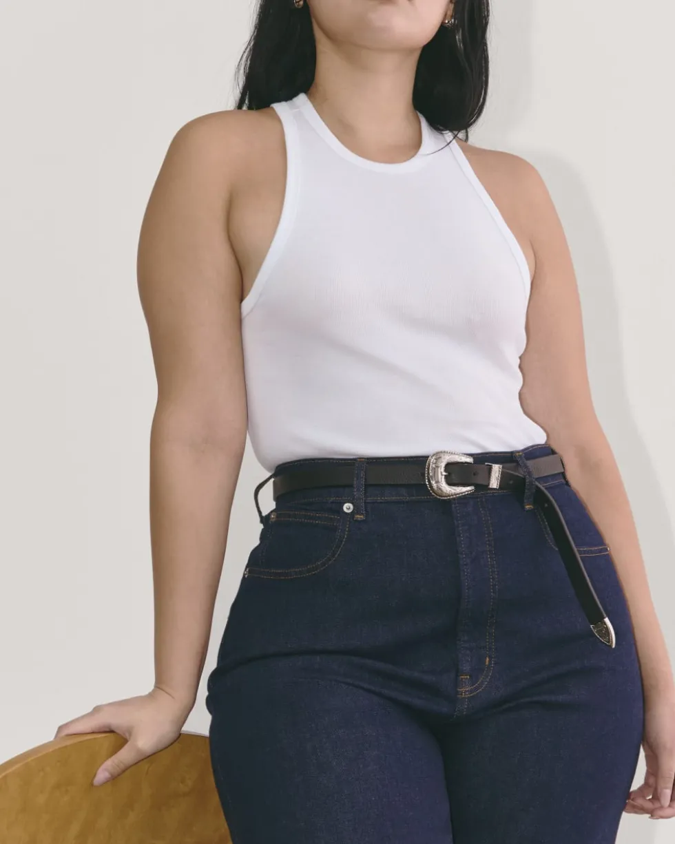 The Luxe Rib Racerback Tank