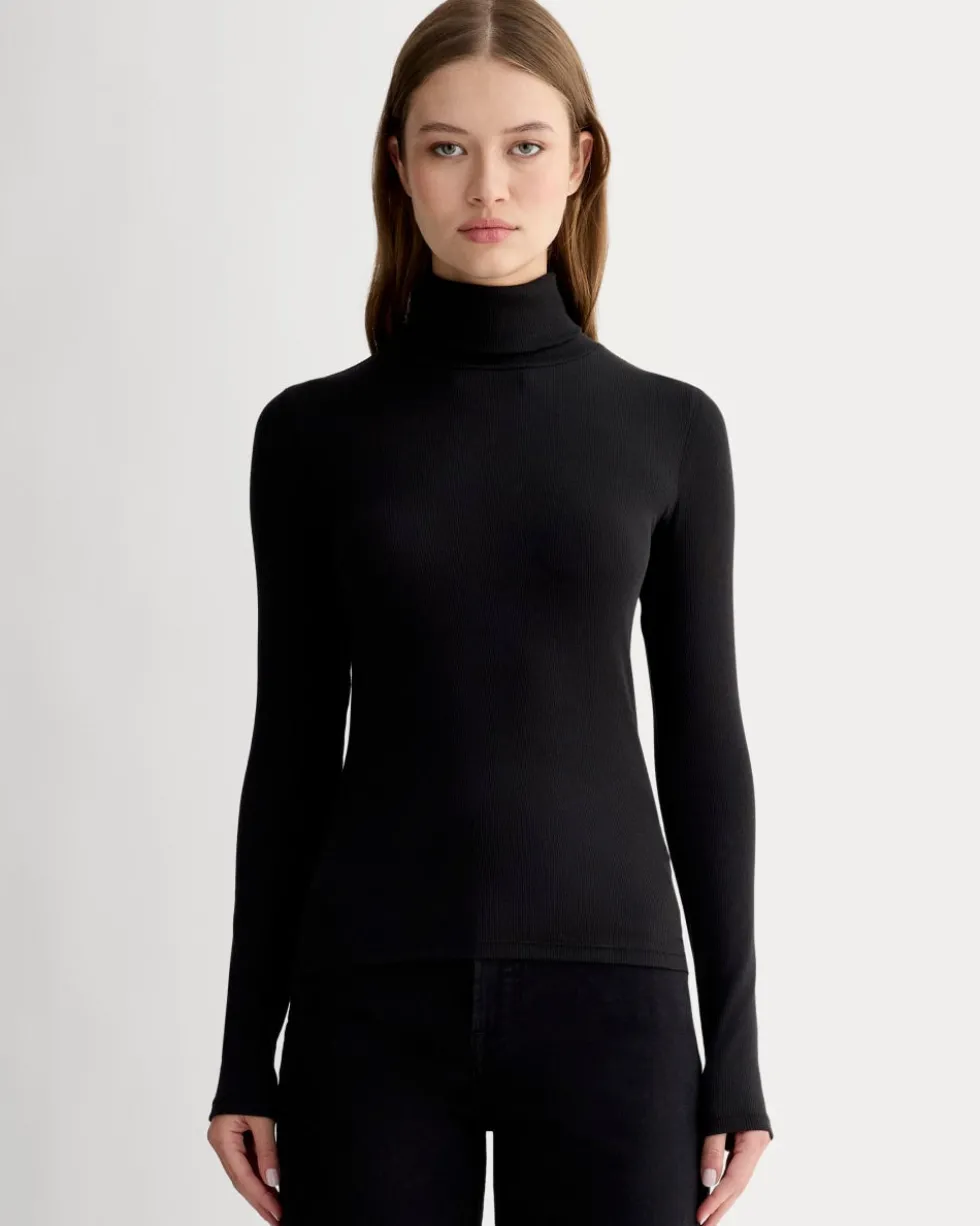 The Luxe Rib Turtleneck