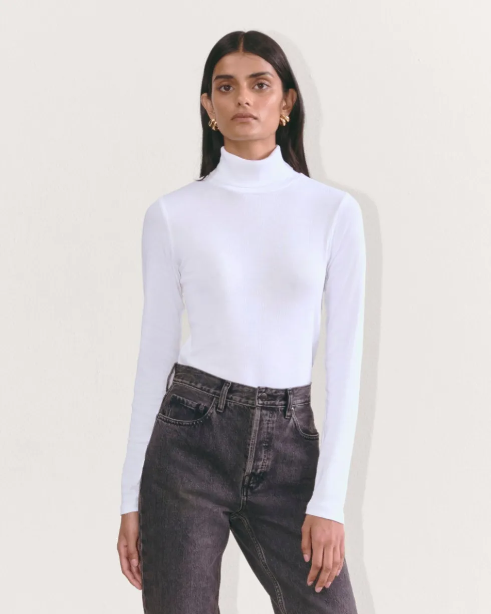 The Luxe Rib Turtleneck