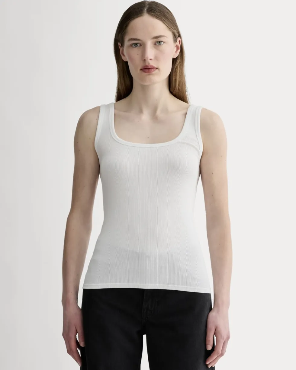 The Luxe Rib Square-Neck Tank