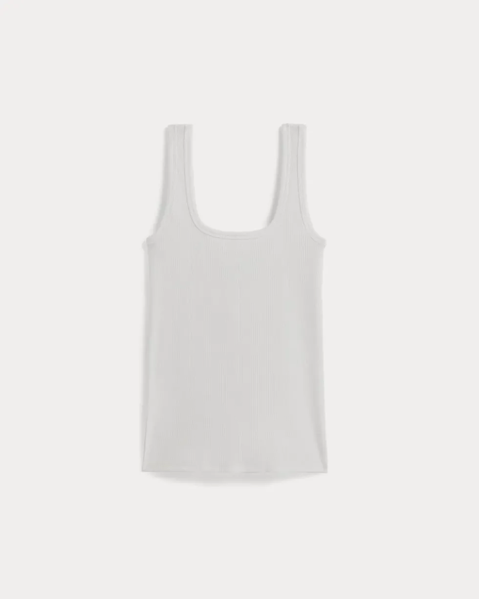 The Luxe Rib Square-Neck Tank