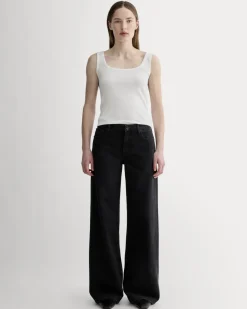 The Luxe Rib Square-Neck Tank