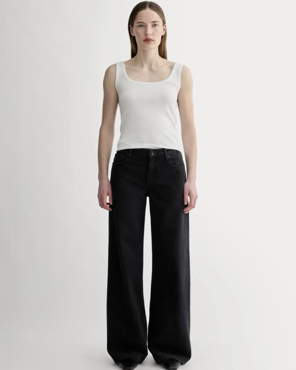The Luxe Rib Square-Neck Tank